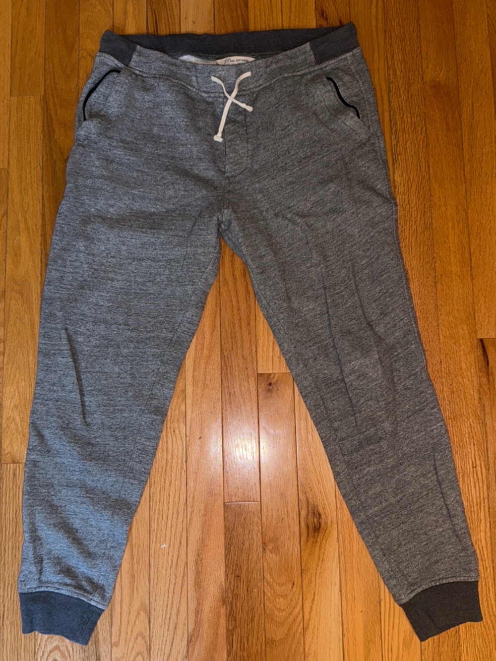J. Crew Knit Goods Men’s Knit Slim Heather Gray Knit Jogger Sweatpants